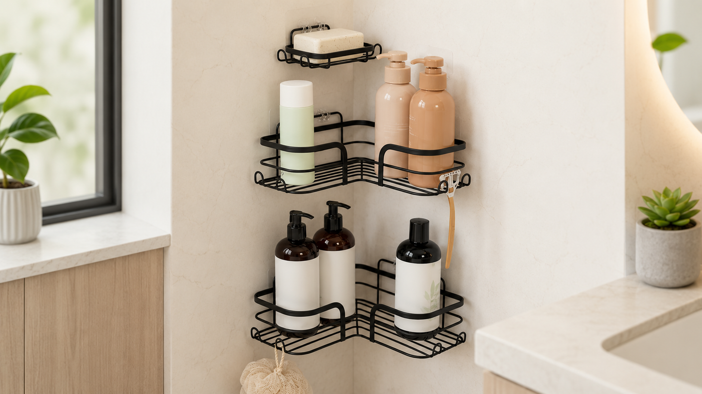 3-Piece Corner Shelf Set