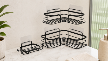 3-Piece Corner Shelf Set