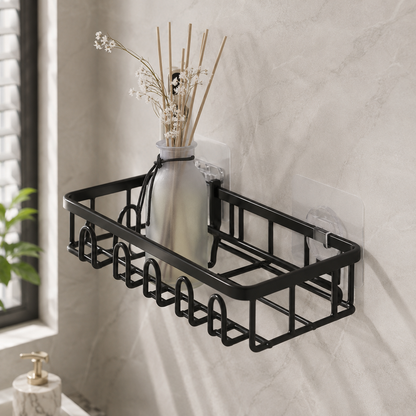 6-Piece Adhesive Shower Caddy Set
