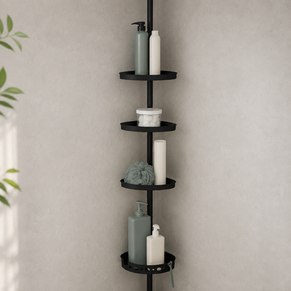 4-Tier Tension Shower Caddy