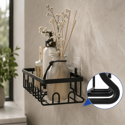 6-Piece Adhesive Shower Caddy Set